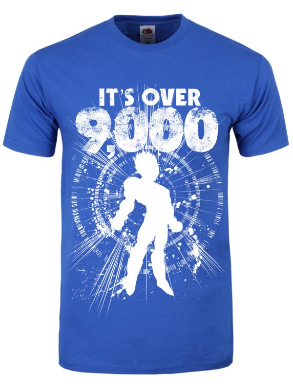 It’s Over 9000 Men’s Blue T-Shirt