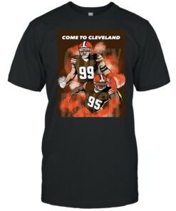 JJ Watt Myles Garrett Come To Cleveland Browns shirt 1