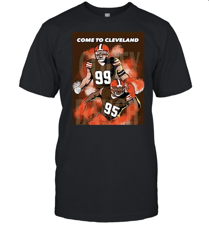 Myles Garrett 95 Cleveland Browns T-Shirt