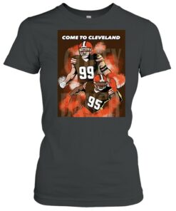JJ Watt Myles Garrett Come To Cleveland Browns shirt 2