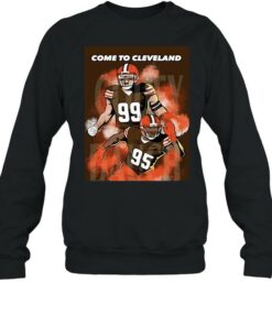 JJ Watt Myles Garrett Come To Cleveland Browns shirt 3
