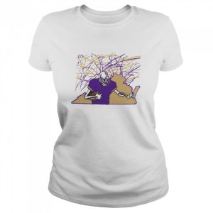 JMU football skeleton shirt