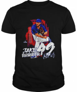 Jake Arrieta State Chicago Baseball Signatures Shirt 1