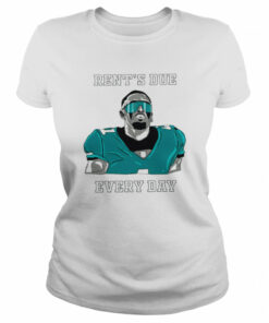 Jalen Hurts Rent's Due Every Day shirt 2