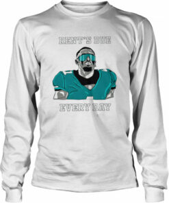 Jalen Hurts Rent's Due Every Day shirt 3