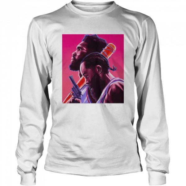 James Harden And Joel Embiid Poster T-shirt