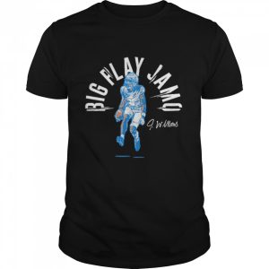 Jameson Williams Detroit Lions Big Play Jamo signature shirt