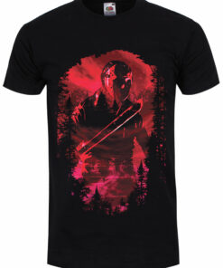 Jason Silhouette Mens Black T Shirt 1