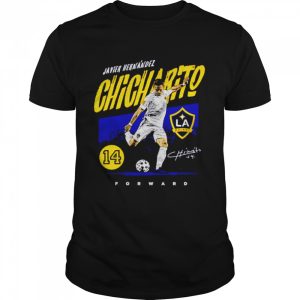 Javier Hernandez Chicharito LA Galaxy Grunge signature shirt