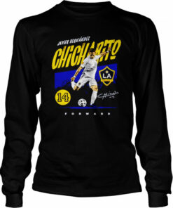 Javier Hernandez Chicharito LA Galaxy Grunge signature shirt 3