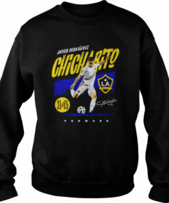 Javier Hernandez Chicharito LA Galaxy Grunge signature shirt 4