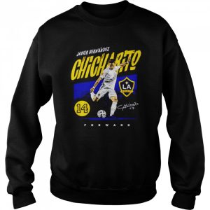 Javier Hernandez Chicharito LA Galaxy Grunge signature shirt 4