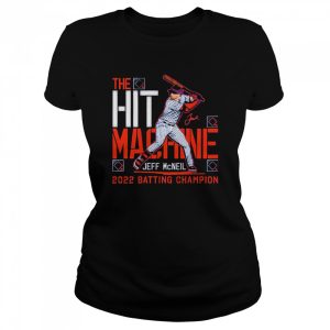 Jeff Mcneil The Hit Machine 2022 Batting Champion Shirt