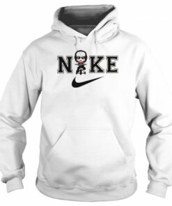 Jigsaw Horror Halloween Character Nike Swoosh Logo shirt 5
