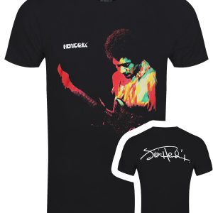 Jimi Hendrix Band Of Gypsys Men’s Black T-Shirt