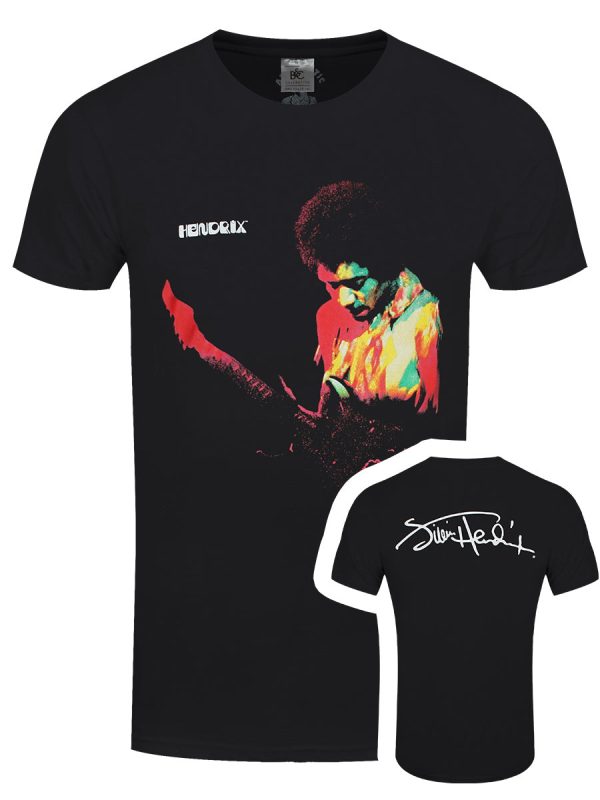 Jimi Hendrix Band Of Gypsys Men’s Black T-Shirt