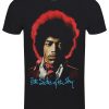 Jimi Hendrix Both Sides Of The Sky Men’s Black T-Shirt