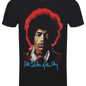 Jimi Hendrix Both Sides Of The Sky Mens Black T Shirt 1