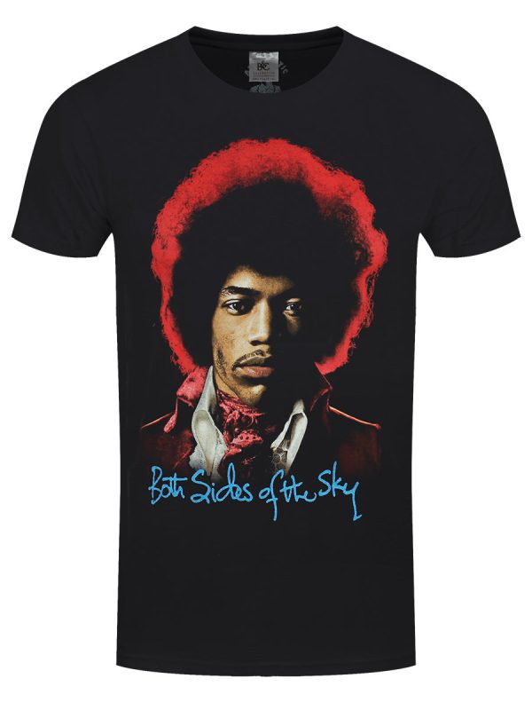 Jimi Hendrix Both Sides Of The Sky Men’s Black T-Shirt