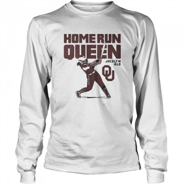 Jocelyn Alo Home Run Queen Oklahoma Shirt