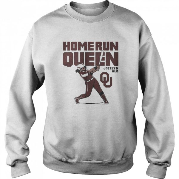 Jocelyn Alo Home Run Queen Oklahoma Shirt