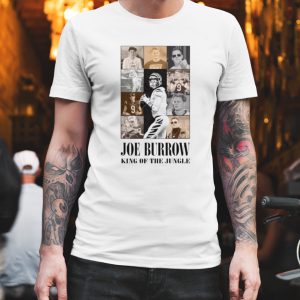 Joe Burrow king of the jungle eras tour shirt