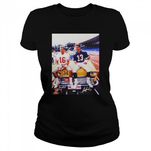 Joe Montana And Dan Marino shirt