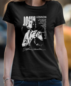John Lennon Unisex T-Shirt 3 John Lennon Unisex T Shirt 4