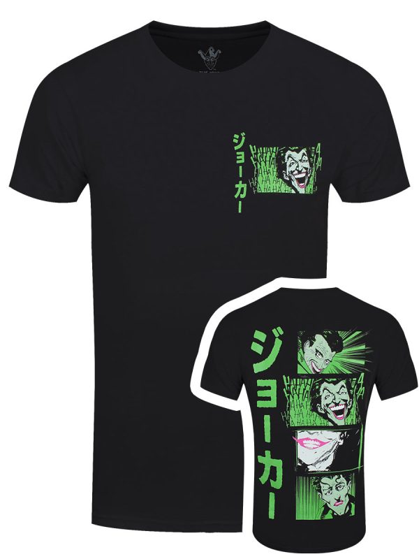 Joker Anime Men’s Black T-Shirt