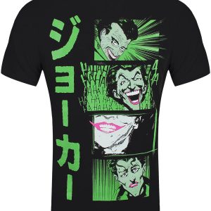 Joker Anime Men’s Black T-Shirt