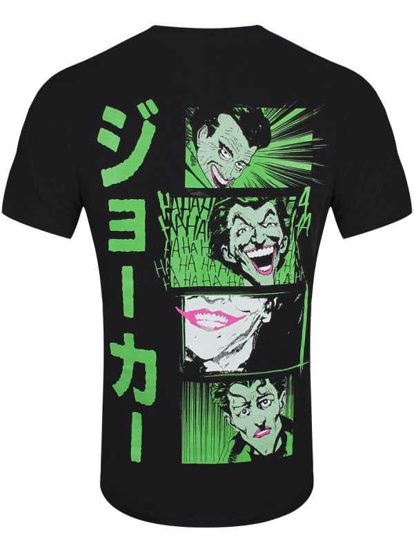 Joker Anime Men’s Black T-Shirt