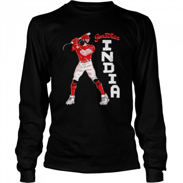 Jonathan India cartoon stance shirt