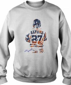 Jose Altuve 27 Signature Colour shirt 4