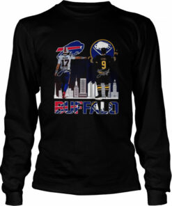 Josh Allen Buffalo Bills and Jack Eichel Buffalo Sabres signatures shirt 2 Josh Allen Buffalo Bills and Jack Eichel Buffalo Sabres signatures shirt 3