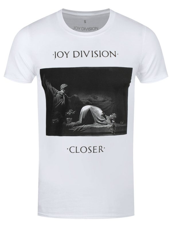 Joy Division Closer Men’s White T-Shirt