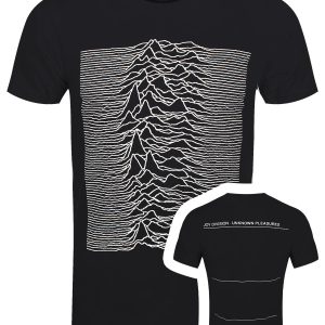 Joy Division Unknown Pleasures Mens Black T Shirt 1