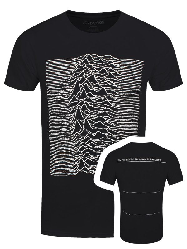 Joy Division Unknown Pleasures Men’s Black T-Shirt