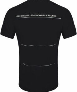 Joy Division Unknown Pleasures Men's Black T-Shirt 1 Joy Division Unknown Pleasures Mens Black T Shirt 2