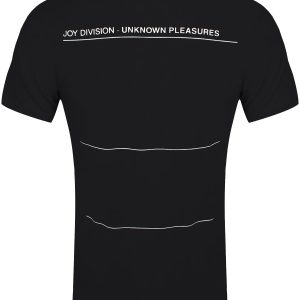 Joy Division Unknown Pleasures Mens Black T Shirt 2