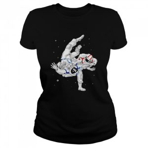 Judo astronauts wrestling shirt