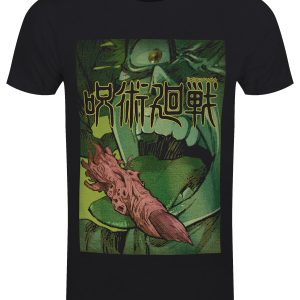 Jujutsu Kaisen Finger Licking Men’s Black T-Shirt