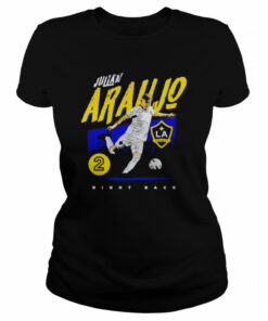 Julian Araujo LA Galaxy Grunge shirt 1 Julian Araujo LA Galaxy Grunge shirt 2
