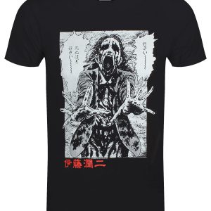 Junji Ito Ghoul Men’s Black T-Shirt