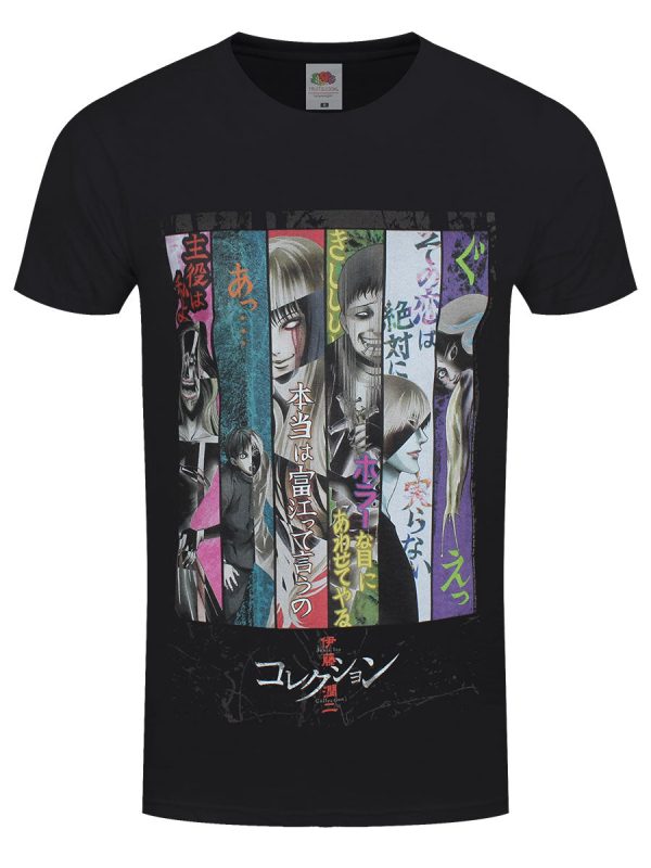 Junji Ito Key Art Men’s Black T-Shirt