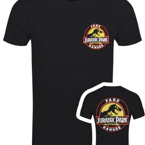 Jurassic Park Park Ranger Men’s Black T-Shirt