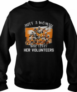 Just a woman who loves Her Volunteers 2022 shirt 4