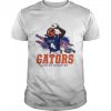 Justin Shorter Florida Gators silhouette shirt