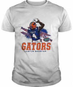 Justin Shorter Florida Gators silhouette shirt 1