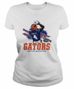 Justin Shorter Florida Gators silhouette shirt 1 Justin Shorter Florida Gators silhouette shirt 2