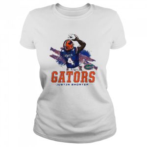 Justin Shorter Florida Gators silhouette shirt